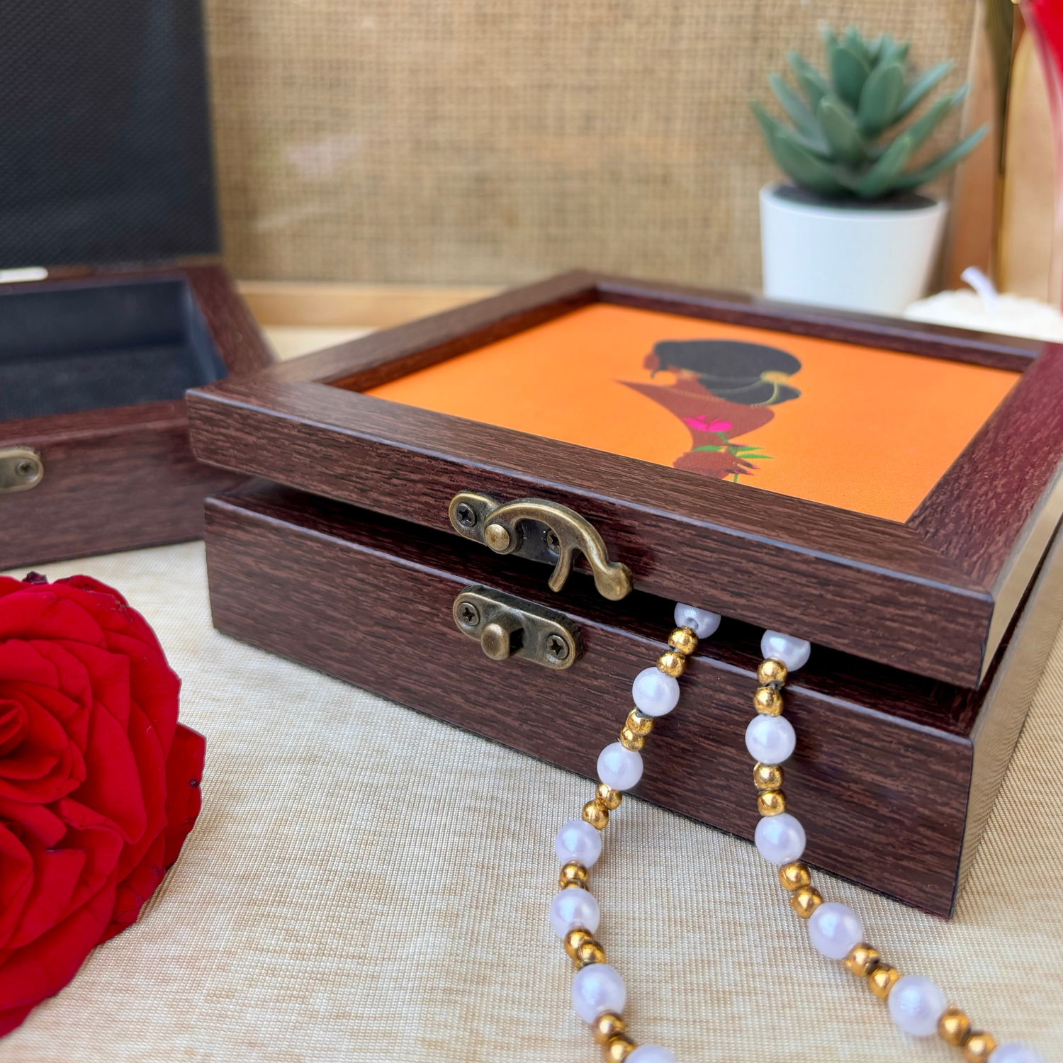 Nazakat jewellery box for women – perfect for festive, bridal, or everyday storage