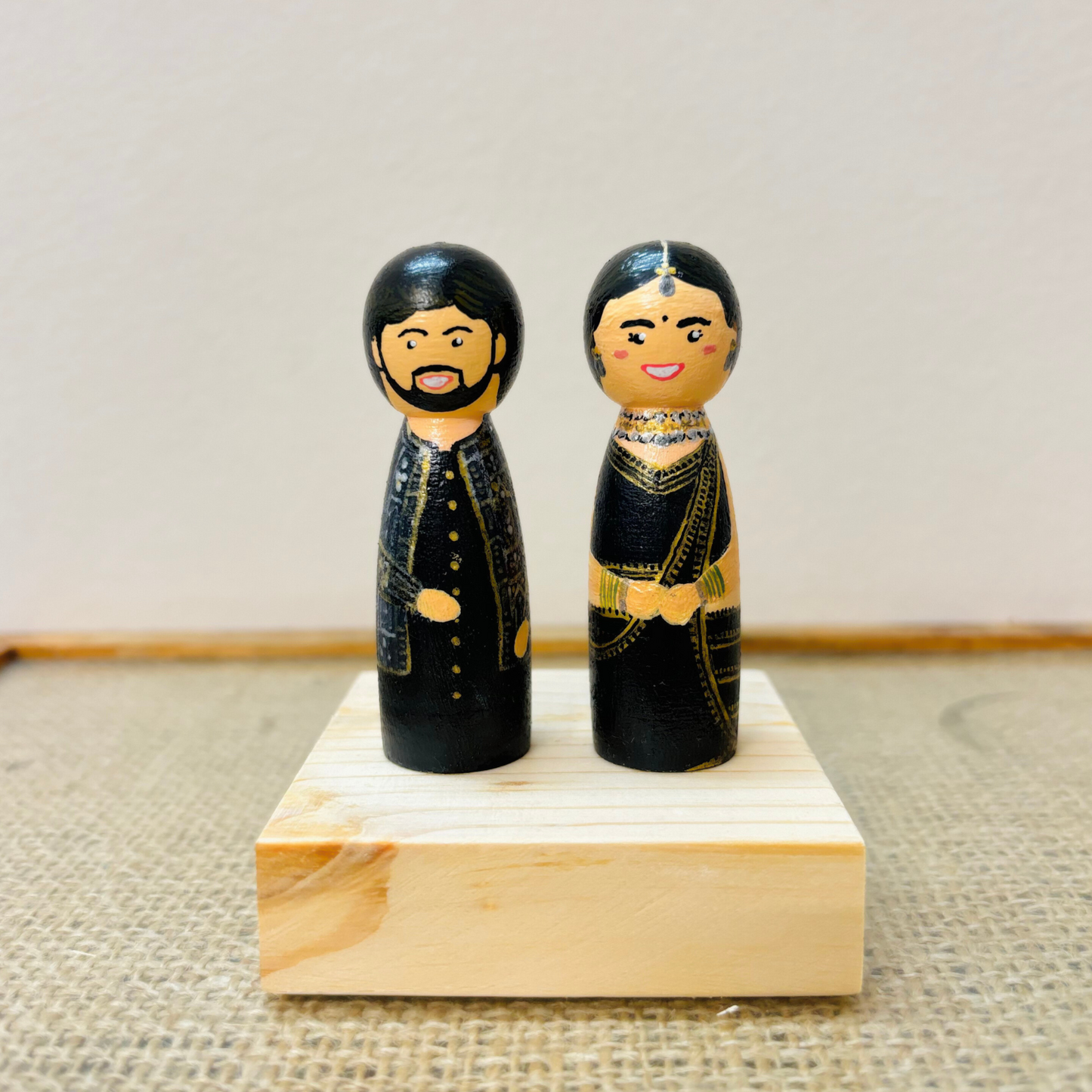 Aakruti | Couple Peg Doll