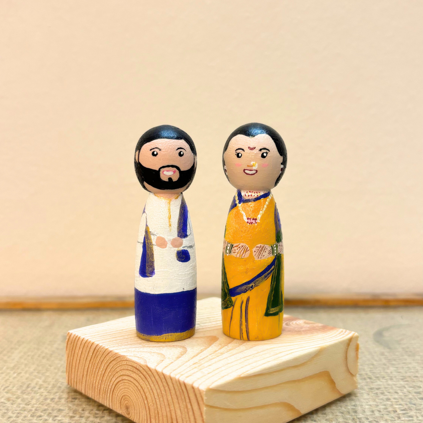 Aakruti | Couple Peg Doll