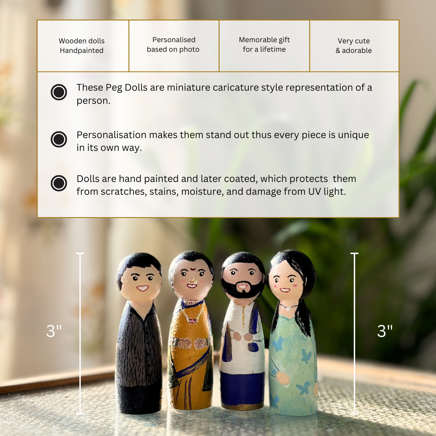 Aakruti | Couple Peg Doll