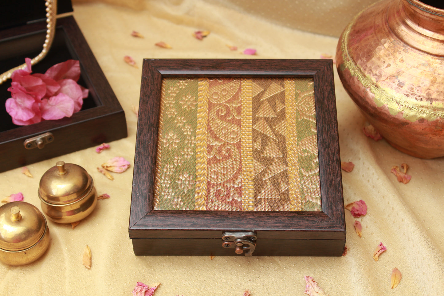 Multi Stripes Jewellery Box