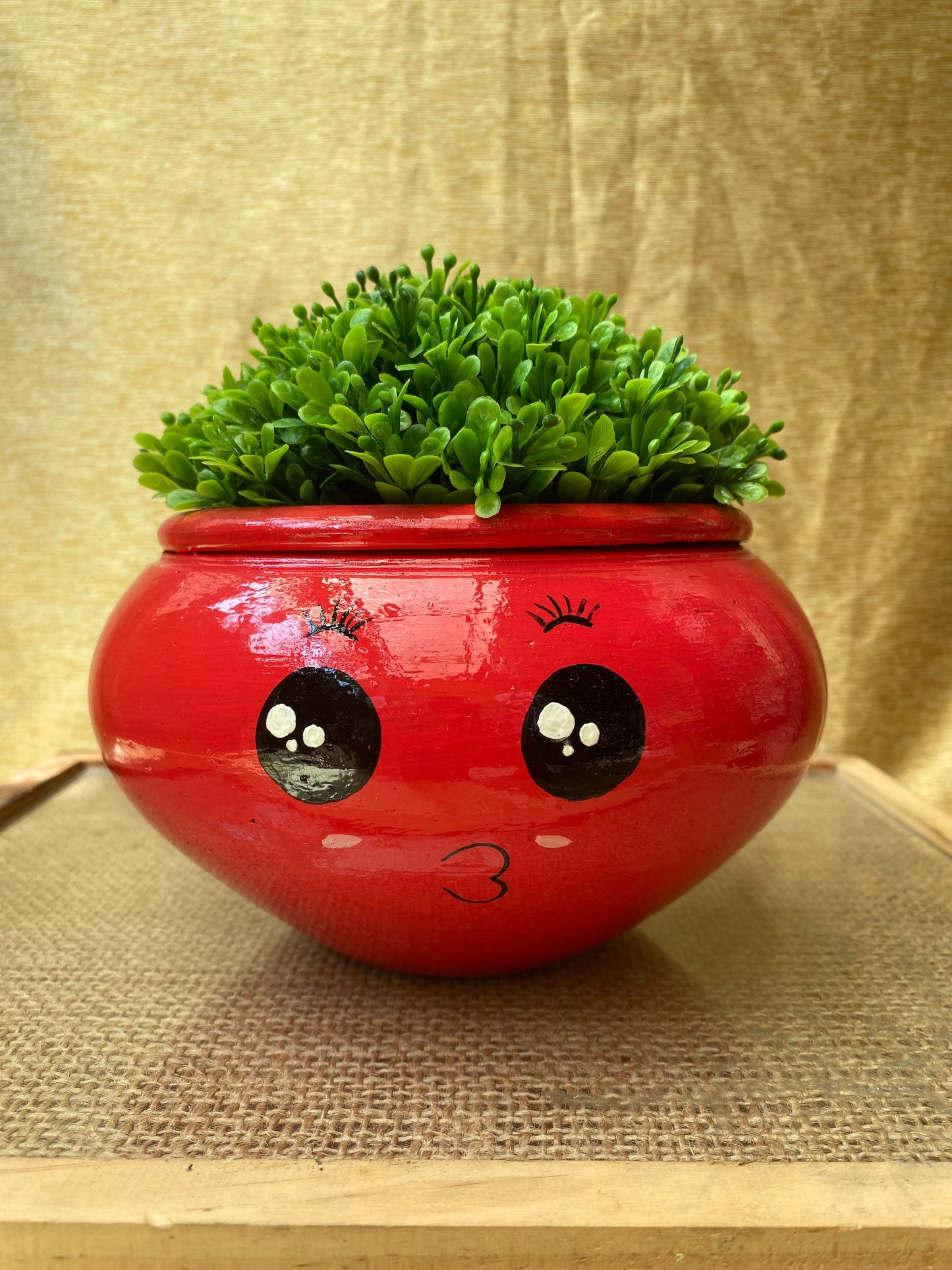 Red Pout Planter