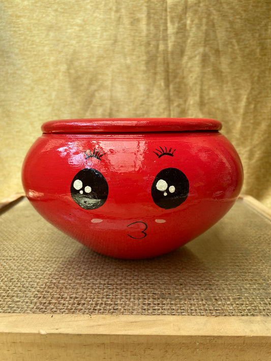 Red Pout Planter