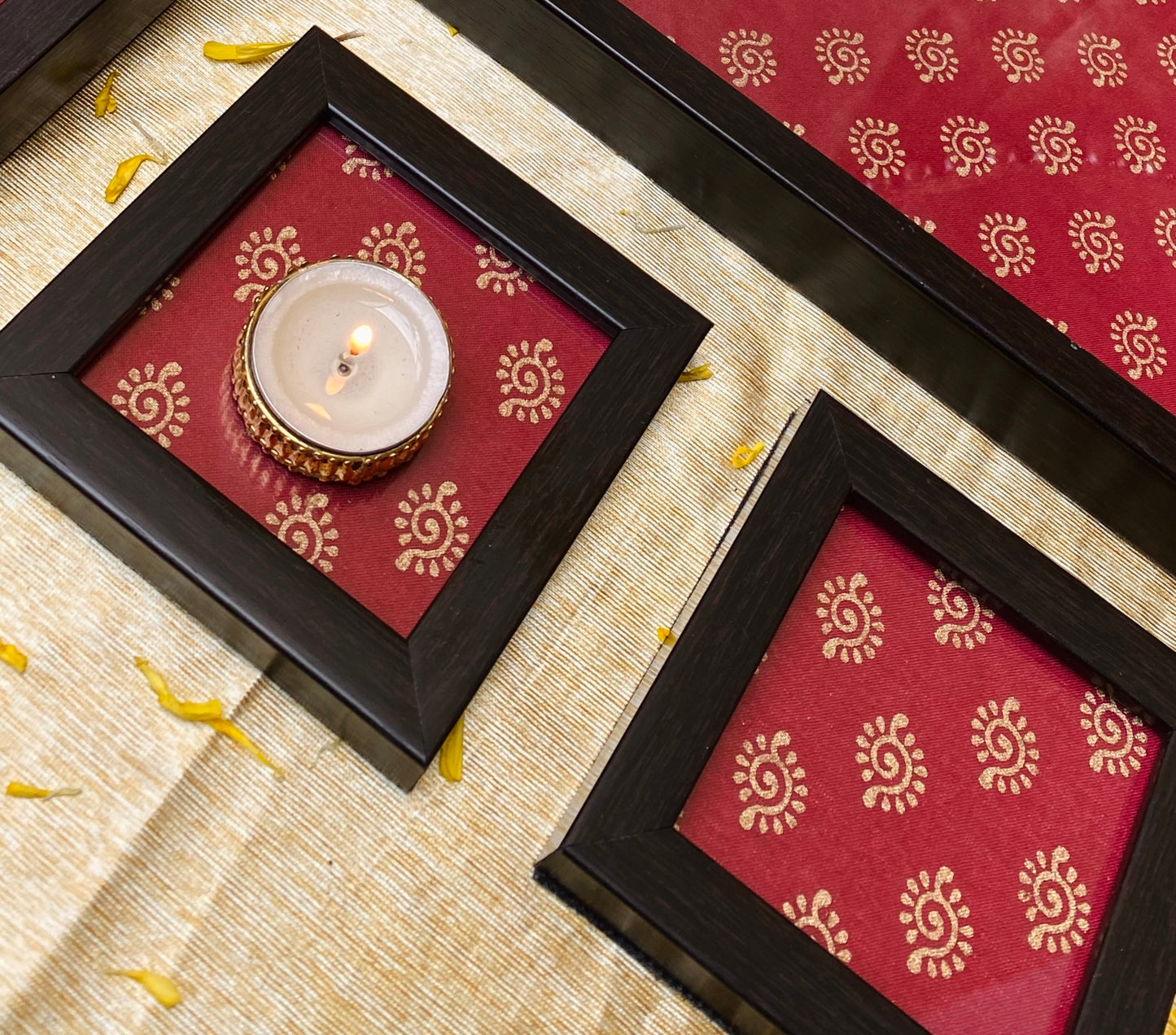 Ruby Red Coasters (Set of 2)