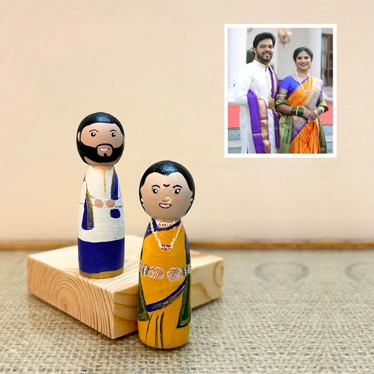 Aakruti | Couple Peg Doll