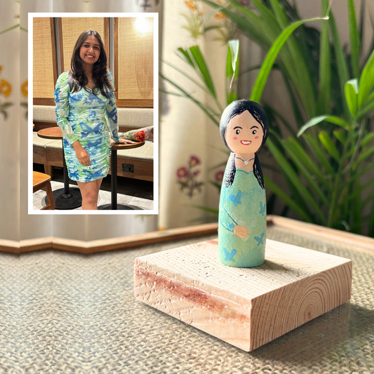 Aakruti | Single Female Peg Doll