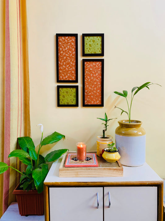 Kesar Pista Jodi Frame Set