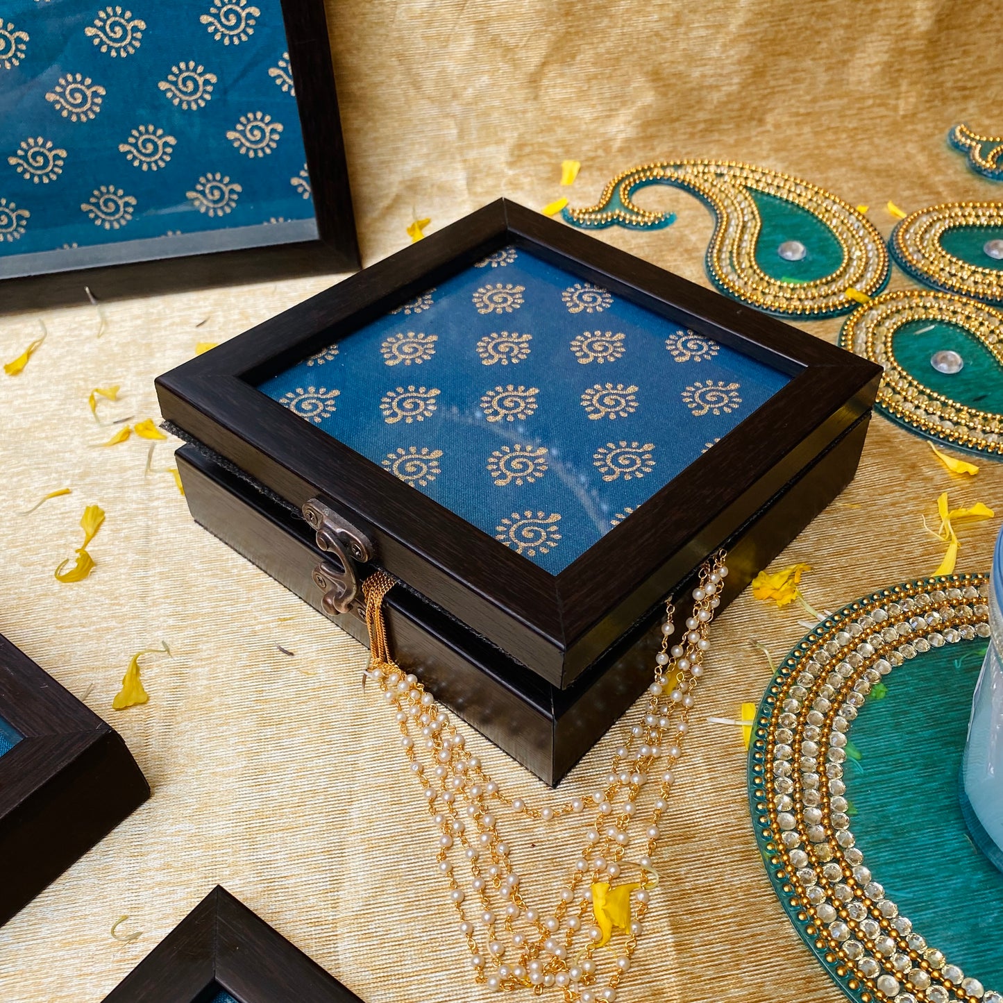 Royal Blue Jewellery Box