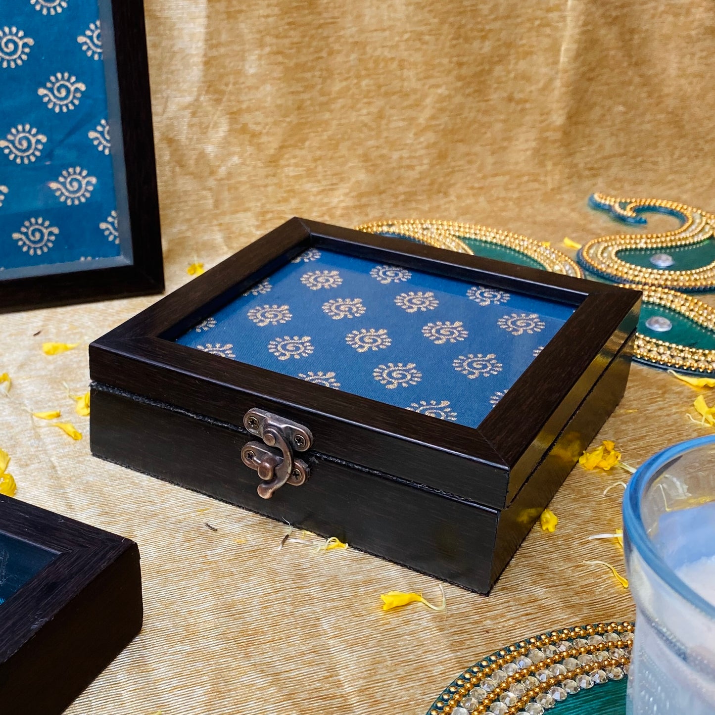 Royal Blue Jewellery Box