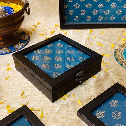 Royal Blue Jewellery Box