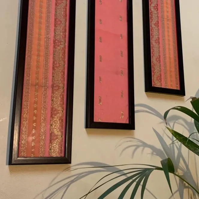 The Gulaabi Zari Frame Set